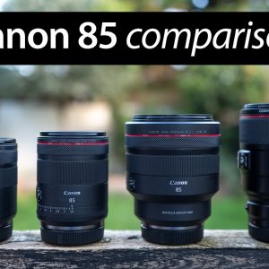 BEST Canon 85mm: f1.2 vs f1.4 vs f2 compared