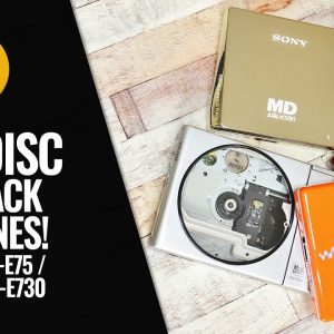 Minidisc playback only machines! MZ-E25, MZ-E75, MZ-E60, MZ-E730 feat. MDGadgetry