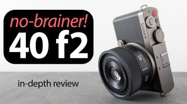 Lumix S 40mm f2 REVIEW vs 18-40 vs TT Artisan