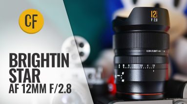 Brightin Star AF 12mm f/2.8 (full-frame) lens review