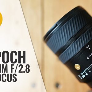 China's first AF zoom lens! Thypoch 24-50mm f/2.8 lens review