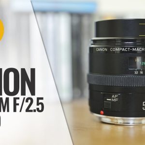 Canon EF 50mm f/2.5 Compact Macro lens review
