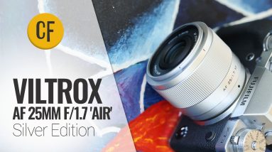 Viltrox AF 25mm f/1.7 'Air' silver edition on Fujifilm X lens review